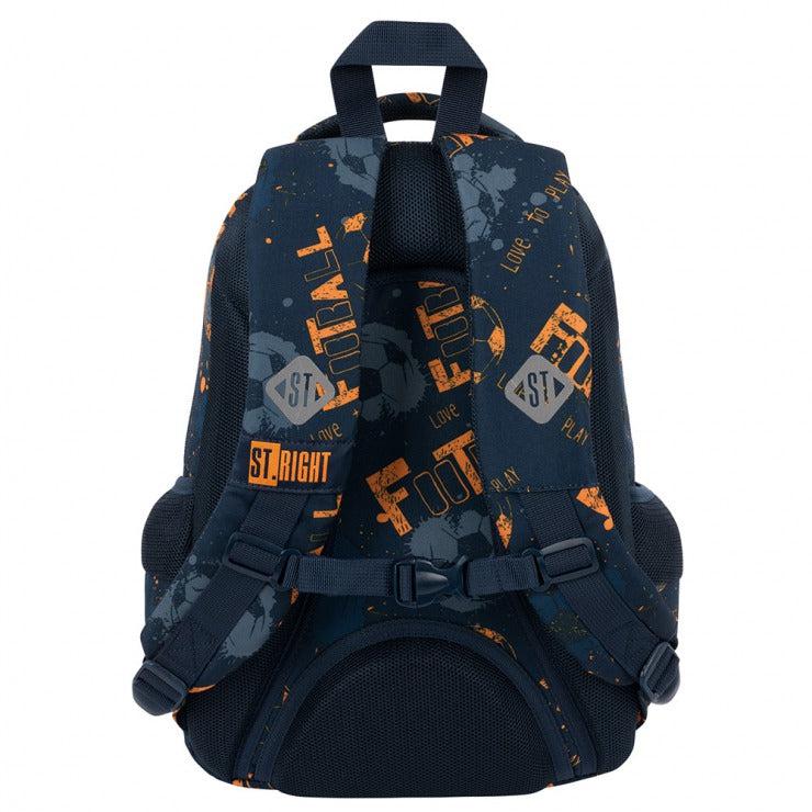 St.Right - Football - 3 Compartment Backpack by St.Right on Schoolbooks.ie