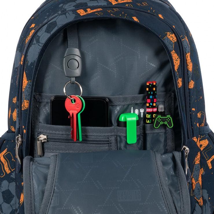 St.Right - Football - 3 Compartment Backpack by St.Right on Schoolbooks.ie