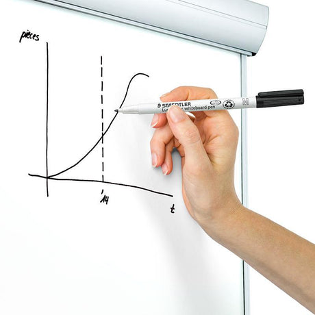 Staedtler - Lumocolor Whiteboard Pen - Black by Staedtler on Schoolbooks.ie