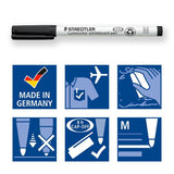 Staedtler - Lumocolor Whiteboard Pen - Black by Staedtler on Schoolbooks.ie