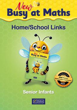 Busy at Maths - Senior Infants - Core Book & Links Book - Set - New Edition (2024) by CJ Fallon on Schoolbooks.ie