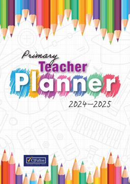 CJ Fallon - Primary Teacher Planner 2024-2025 by CJ Fallon on Schoolbooks.ie