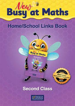 Busy at Maths 2 - Second Class - Home / School Links Book - New Edition (2024) by CJ Fallon on Schoolbooks.ie
