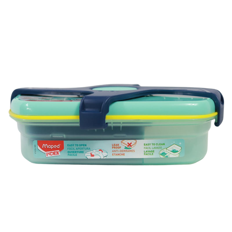 Maped - Picnik Concept - Twist 1.78 litre Lunch Box - Blue by Maped on Schoolbooks.ie