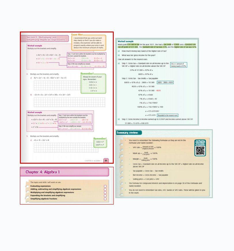 Skills for Exam Success - Maths - Higher Level by Gill Education on Schoolbooks.ie