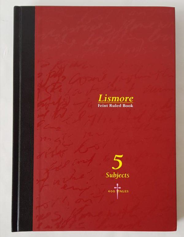 Lismore - A4 5 Subject Notebook by Lismore on Schoolbooks.ie