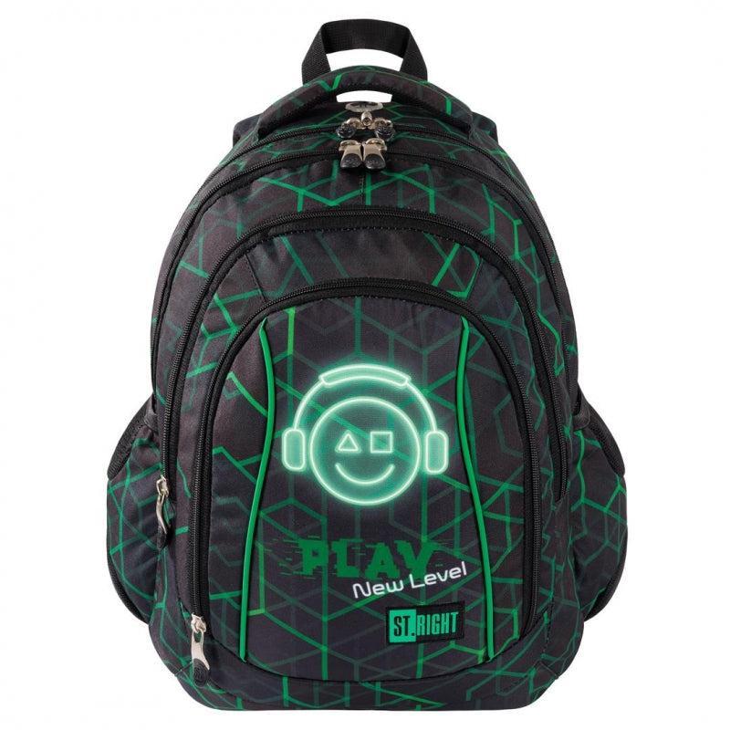■ St.Right - Play New Level - 4-Compartment Backpack - BP4 by St.Right on Schoolbooks.ie
