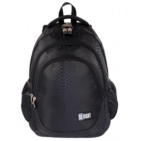 St.Right - Shiny Snake - 4 Compartment Backpack by St.Right on Schoolbooks.ie