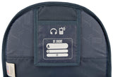 St.Right - Black Glitter - 4 Compartment Backpack - BP6