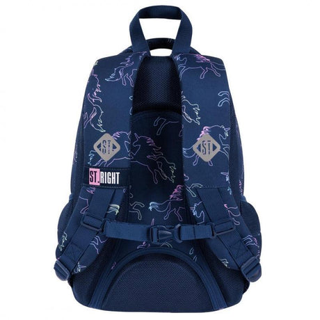 St.Right - Dream Unicorn - 3 Compartment Backpack - BP26 by St.Right on Schoolbooks.ie