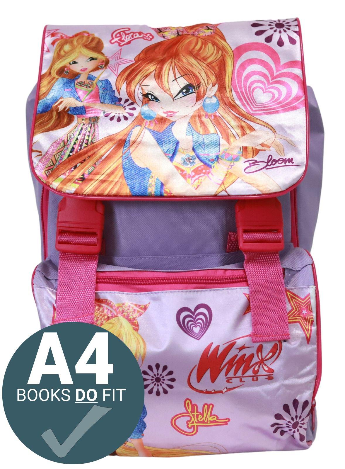 ■ Winx Club - Backpack - Square 40cm by Premier on Schoolbooks.ie