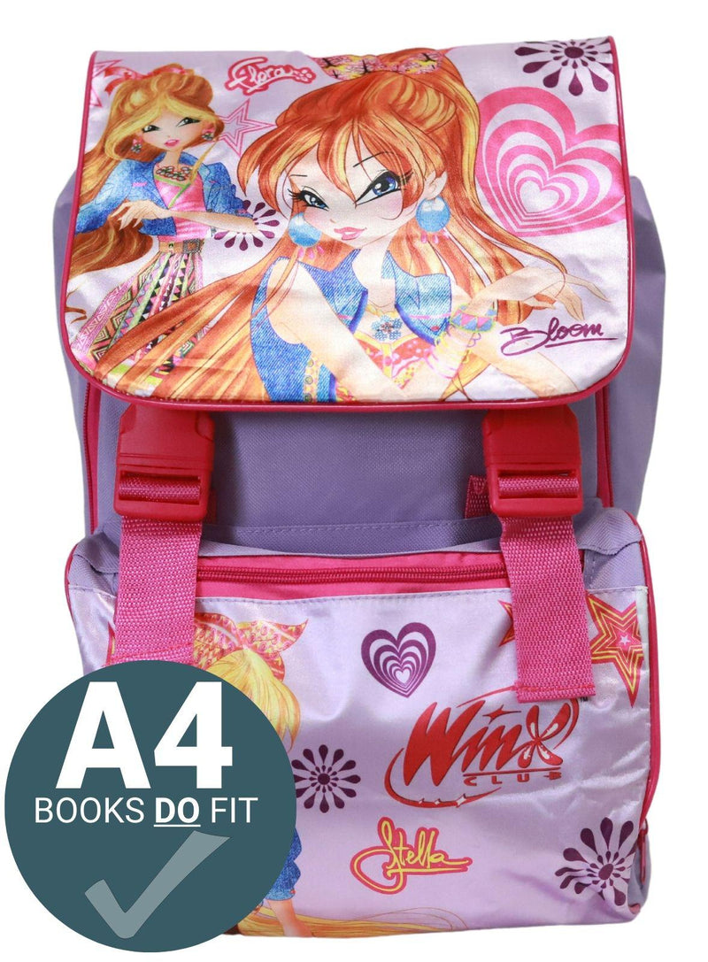 Winx Club - Backpack - Square 40cm by Premier Stationery on Schoolbooks.ie