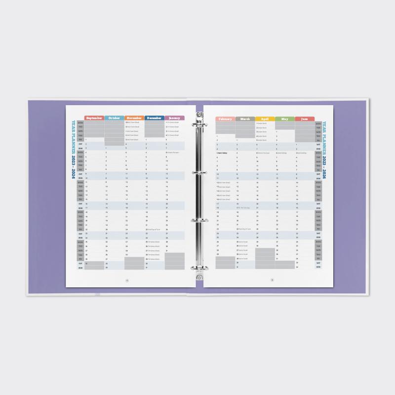 Teacher Record Book - 4-Ring Binder by 4Schools.ie on Schoolbooks.ie