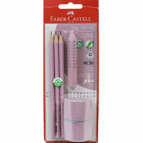 ■ Faber-Castell - Grip 2001 Set - Rose Shadows by Faber-Castell on Schoolbooks.ie