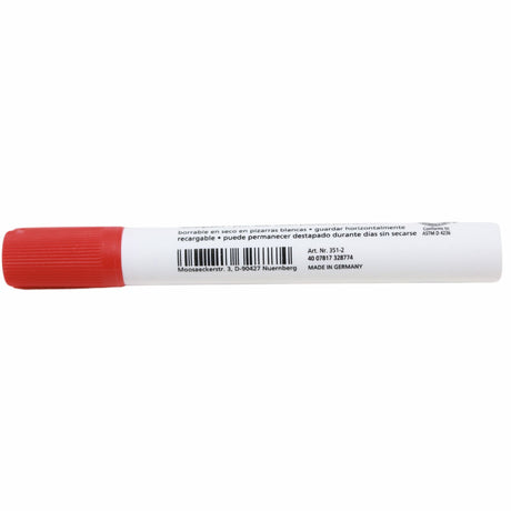 Staedtler - Lumocolor Whiteboard Marker - Bullet Tip - Red by Staedtler on Schoolbooks.ie