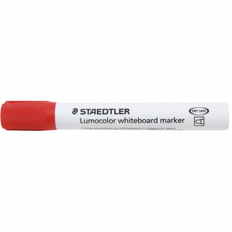 Staedtler - Lumocolor Whiteboard Marker - Bullet Tip - Red by Staedtler on Schoolbooks.ie