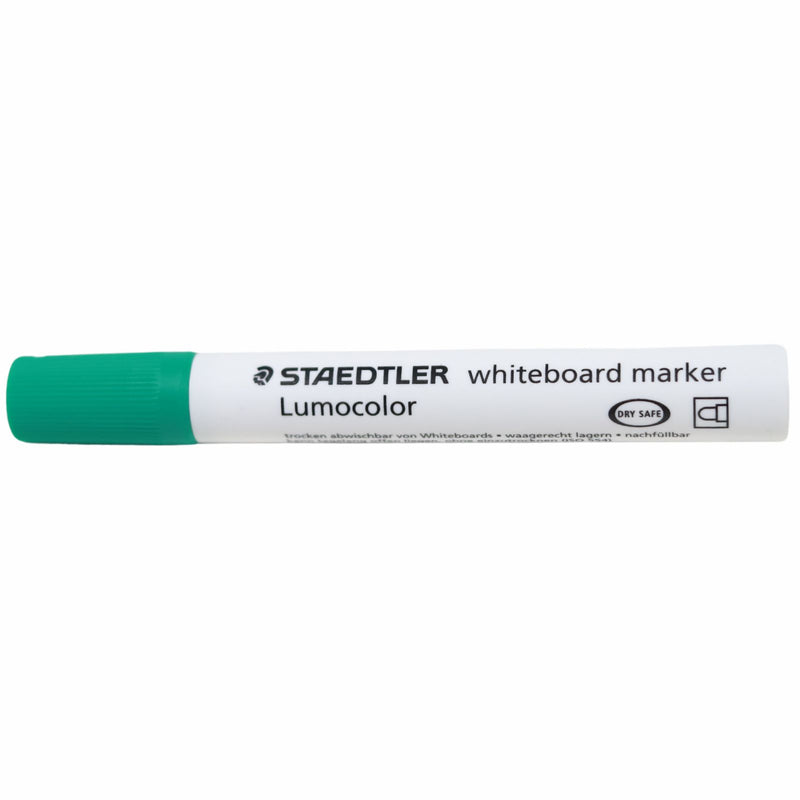 Staedtler - Lumocolor Whiteboard Marker - Bullet Tip - Green by Staedtler on Schoolbooks.ie