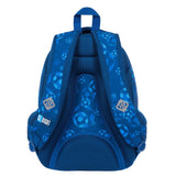 St.Right - Blue Football - 3 Compartment Backpack by St.Right on Schoolbooks.ie