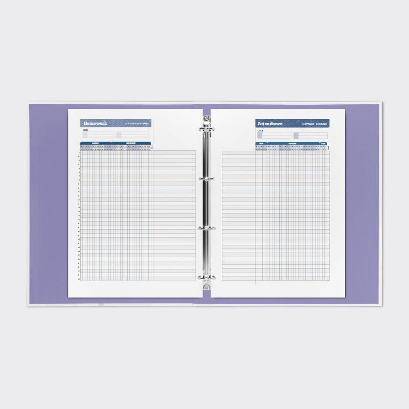 Teacher Record Book - 4-Ring Binder by 4Schools.ie on Schoolbooks.ie