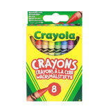 Crayola Crayons 8 Assorted by Crayola on Schoolbooks.ie