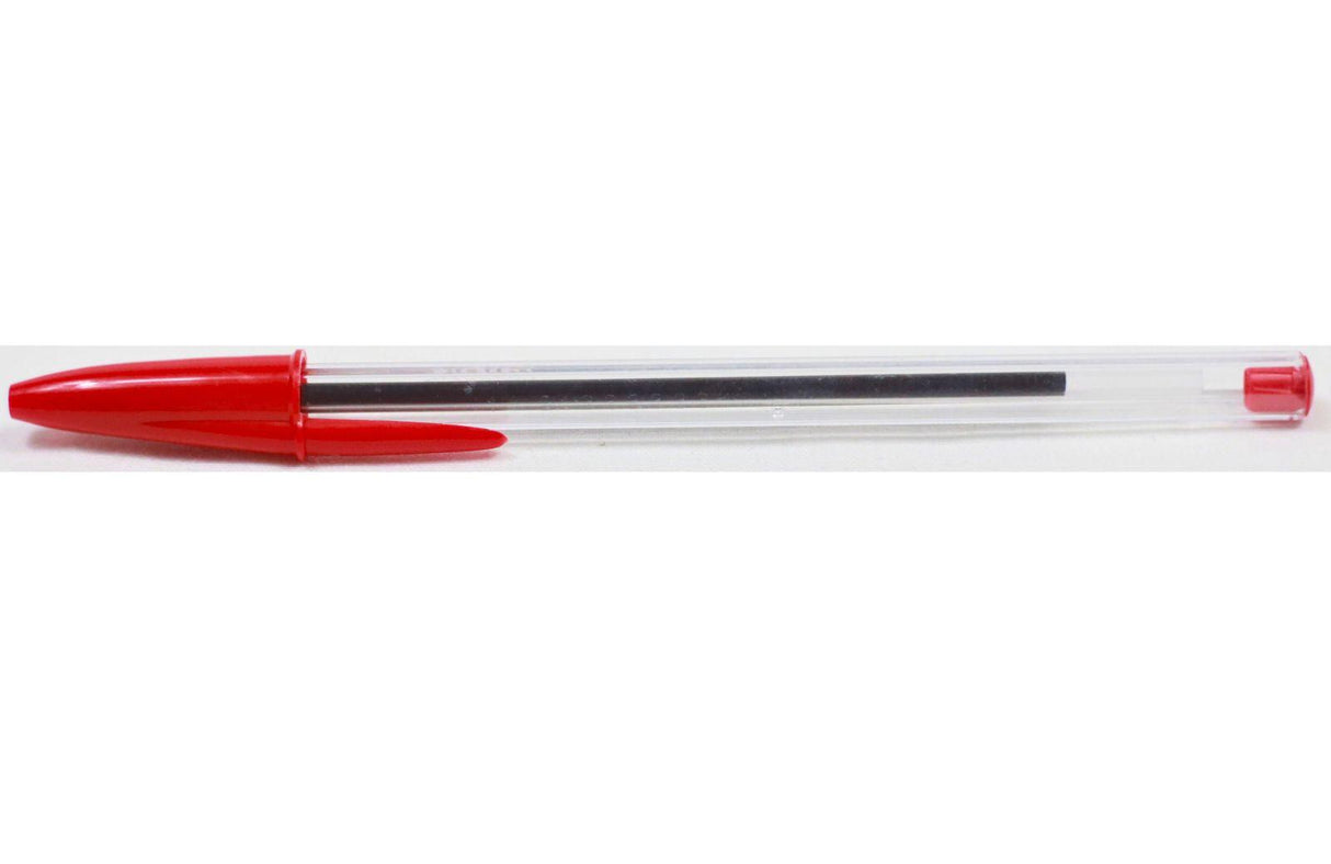 BIC - Cristal Medium Ballpoint Pen - Red by BIC on Schoolbooks.ie