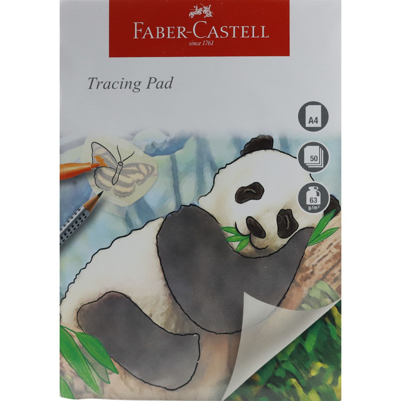 Faber-Castell - A4 Tracing Paper Pad - 63gsm - 50 Sheets by Faber-Castell on Schoolbooks.ie