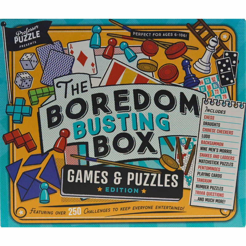 The Indoor Boredom Box by Professor Puzzle on Schoolbooks.ie