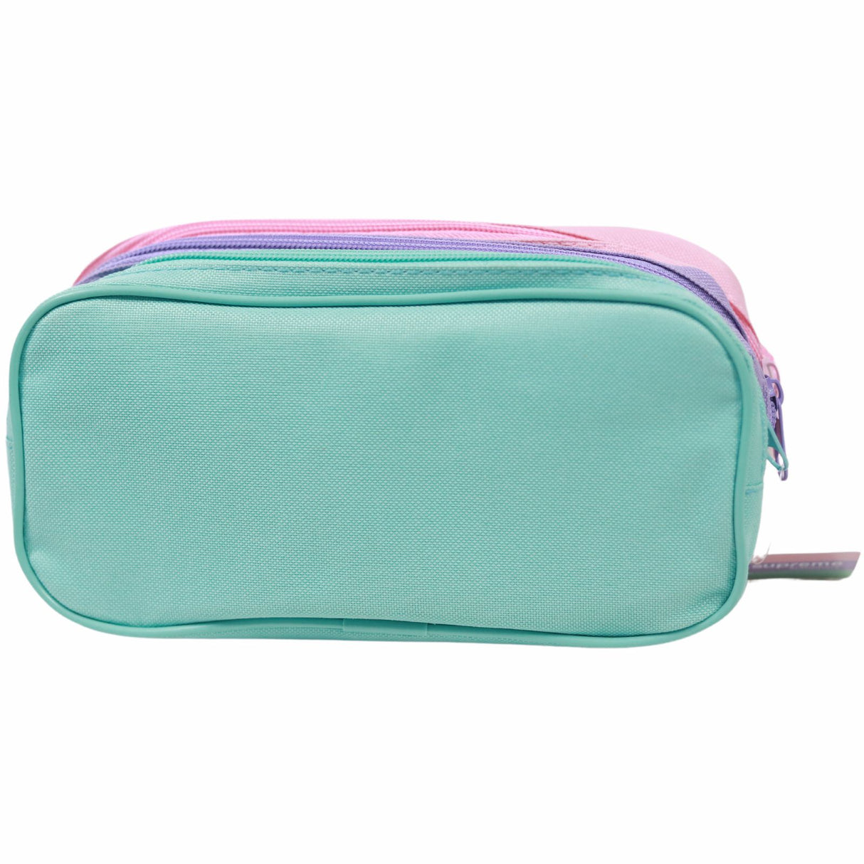 Triple Pencil Case - Pink, Purple, Blue – Schoolbooks.ie