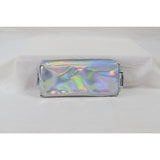 Silver Iridium Double Pencil Case by Supreme Stationery on Schoolbooks.ie