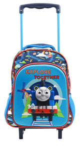 Thomas The Tank Engine - Explore Together - Wheeled Trolley Backpack by Thomas The Tank Engine on Schoolbooks.ie