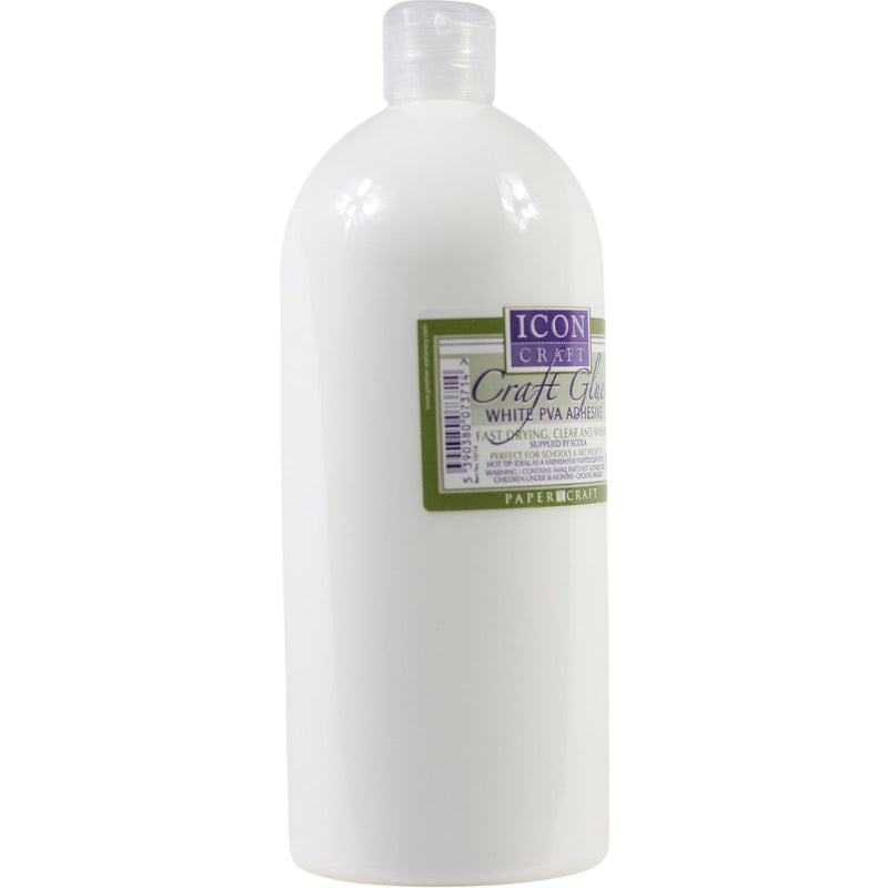 Icon Craft - PVA Craft Glue - 1ltr by Icon on Schoolbooks.ie
