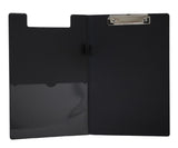 Premier Universal Pvc Double Foldover Clipboard - Black by Premier on Schoolbooks.ie