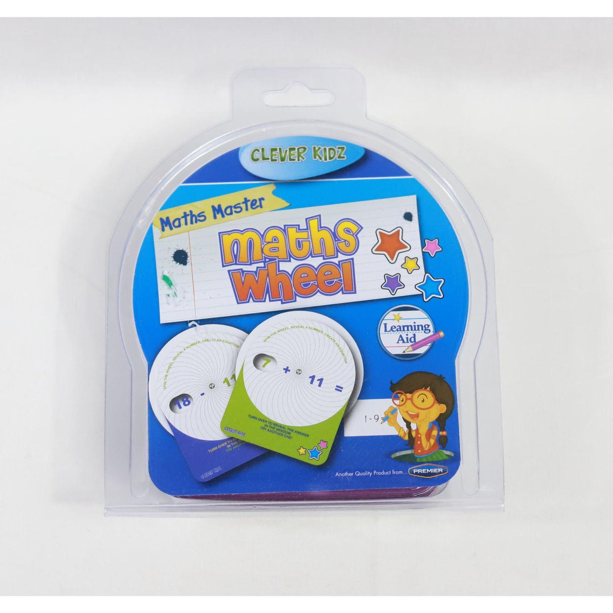 Clever Kidz - Maths Wheel - Addition & Subtraction - Pack of 12 by Clever Kidz on Schoolbooks.ie