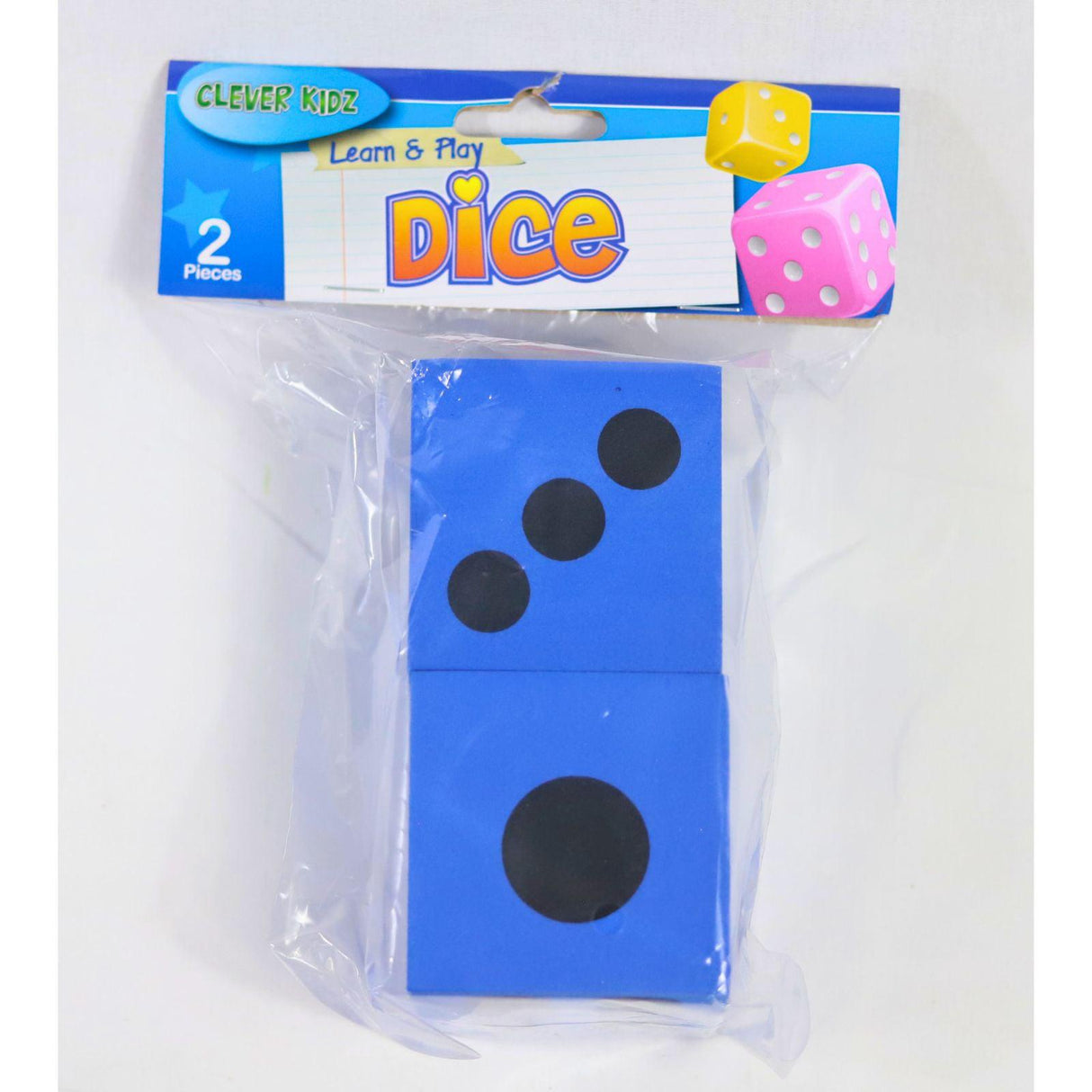 Clever Kidz - Learn And Play Giant Dice - Pack of 2 by Clever Kidz on Schoolbooks.ie