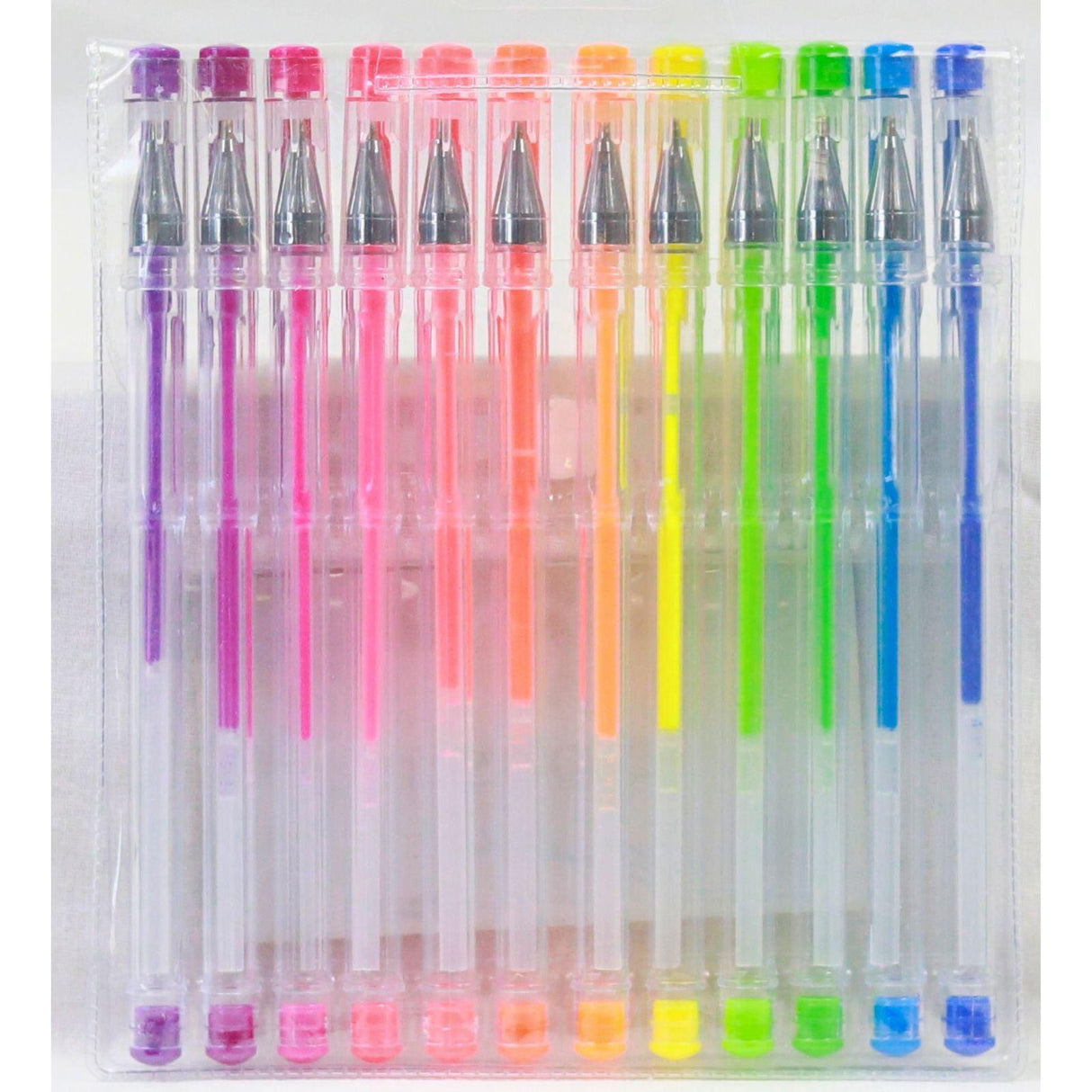 Proscribe Packet of 12 Gelpoint Script Gel Pens - Neon Collection by ProScribe on Schoolbooks.ie