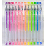 Proscribe Packet of 12 Gelpoint Script Gel Pens - Neon Collection by ProScribe on Schoolbooks.ie