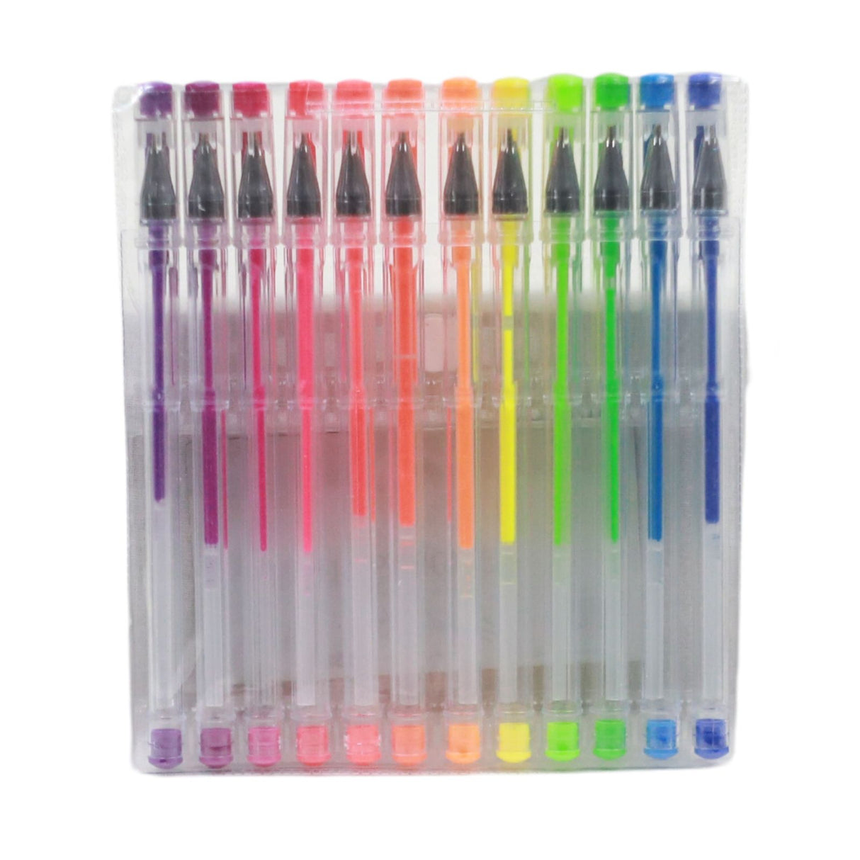 Proscribe Packet of 12 Gelpoint Script Gel Pens - Neon Collection by ProScribe on Schoolbooks.ie