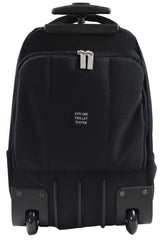 ■ Explore Trolley Backpack - Crystal & Black by Premier on Schoolbooks.ie