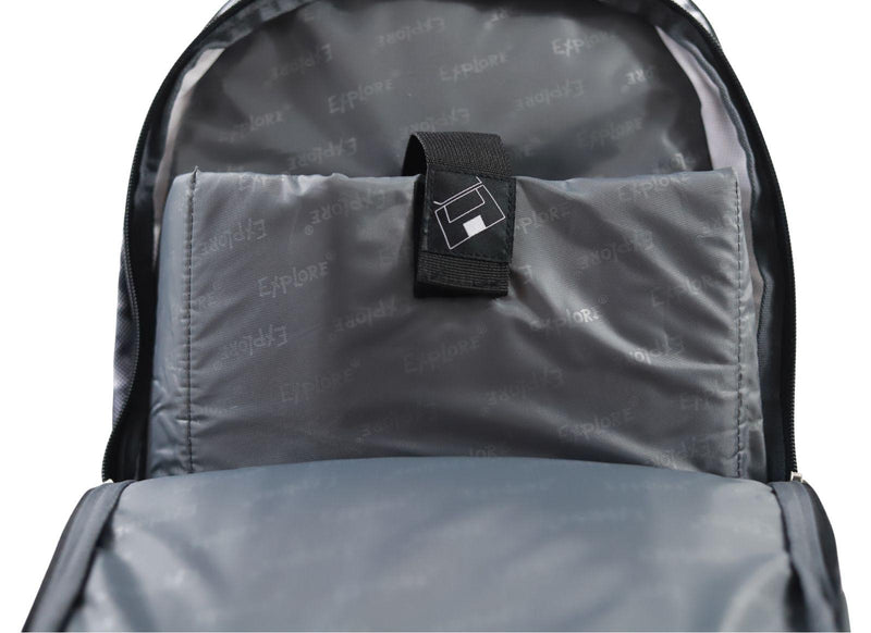 Explore Trolley Backpack - Crystal & Black by Premier Stationery on Schoolbooks.ie