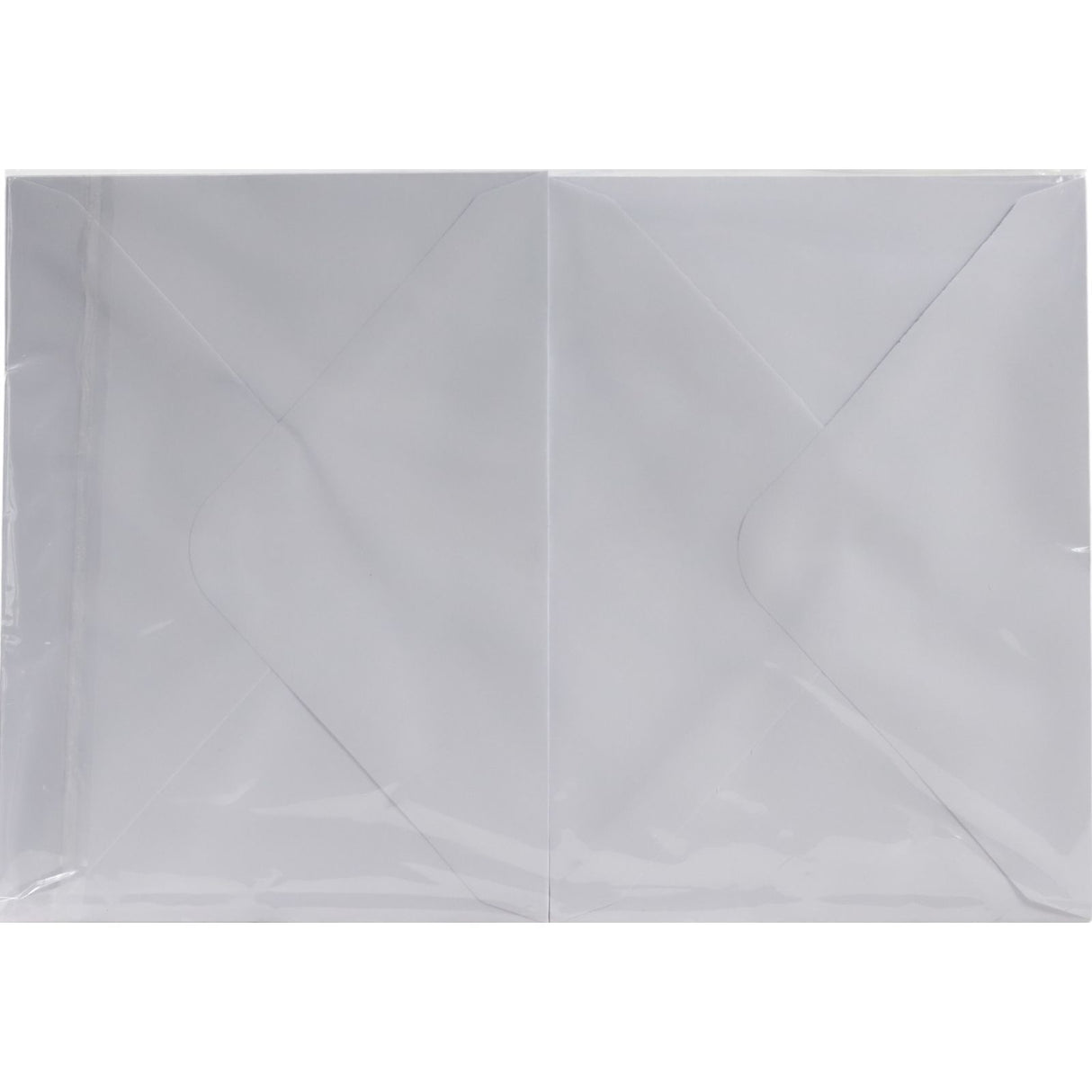 Pack of 50 - 5"x7" 250gsm Cards & Envelopes - White by Icon on Schoolbooks.ie