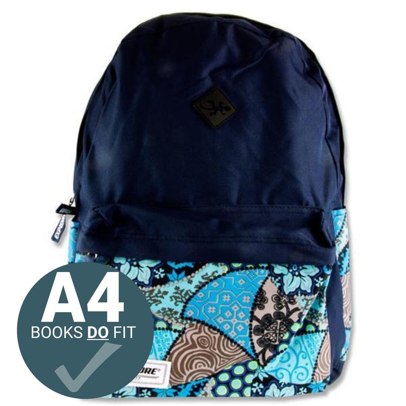 Explore Backpack - 25 Litre - Tropical Hoop by Premier Stationery on Schoolbooks.ie