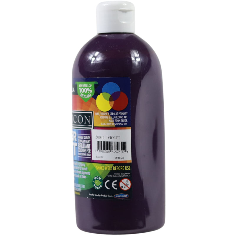 Icon Poster Paint 500ml - Purple - Violet by Icon on Schoolbooks.ie