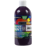 Icon Poster Paint 500ml - Purple - Violet by Icon on Schoolbooks.ie