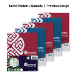 Ormond - Exercise Copy Books - Bright - Durable Cover - A11 - 88 Page - Pack of 5 by Ormond on Schoolbooks.ie