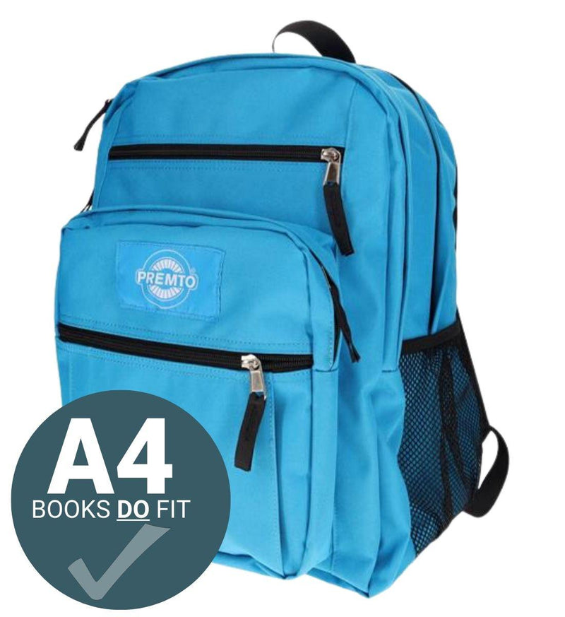 Premto Backpack - 34 Litre - Printer Blue by Premto on Schoolbooks.ie