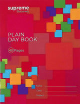 Blank / Plain Day Copy - 32 Page by Supreme Stationery on Schoolbooks.ie