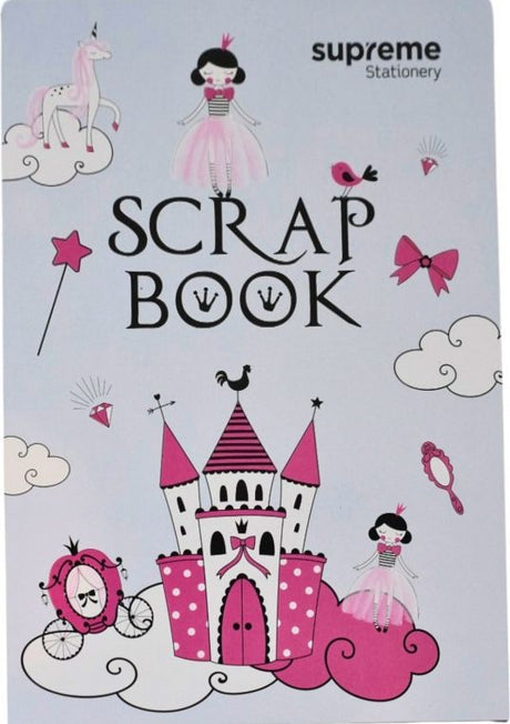 A4 48 Page Scrapbook - Princess by Supreme Stationery on Schoolbooks.ie