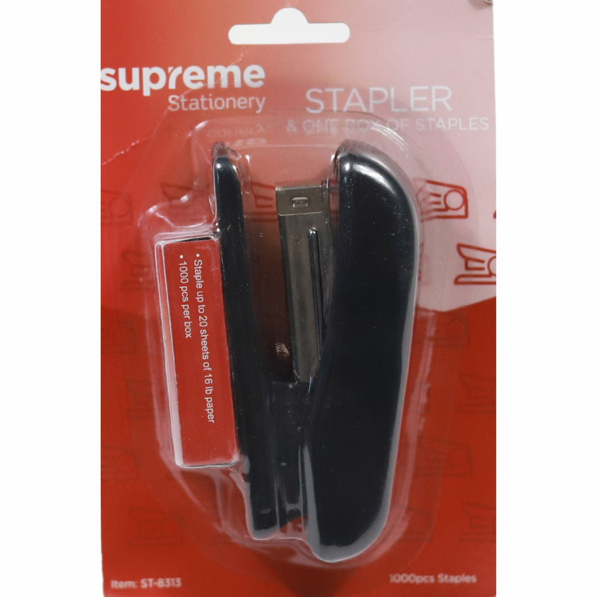 ■ 26/6 Stapler & 1000 Staples by Supreme Stationery on Schoolbooks.ie