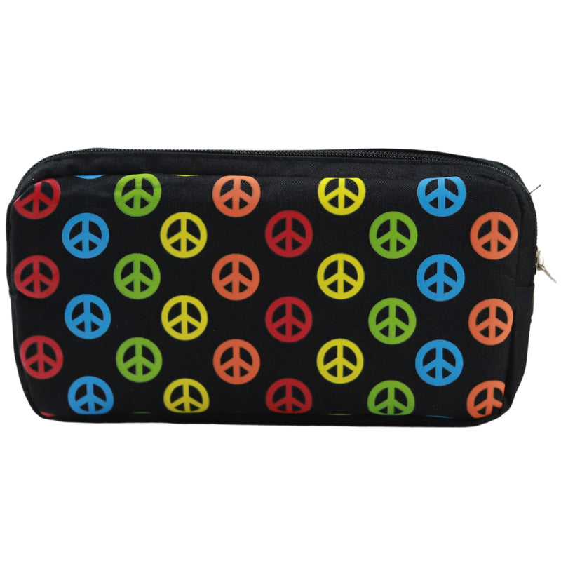 Peace Sign Double Pencil Case by Supreme Stationery on Schoolbooks.ie