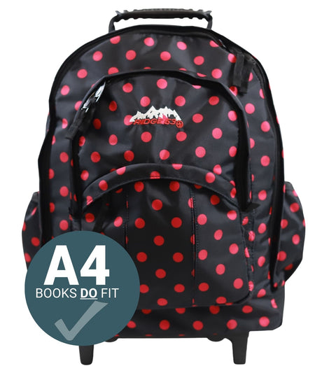 ■ Ridge 53 - Temple Wheeled Backpack - Lauren by Ridge 53 on Schoolbooks.ie